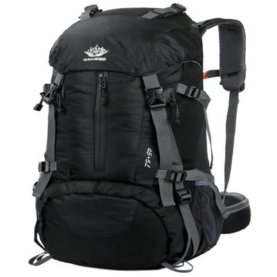WoneNice 50L(45+5) Waterproof Hiking Backpack - Outdoor Sport Daypack with Rain Cover