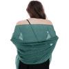 BANETTETA Green Shawls and Wraps for Evening Dresses Shall for Women Dressy Shawls and Wraps for Evening Wear (Dark Green) view 4