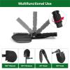 Folding Survival Shovel Multi-Tool, Heavy-Duty Military Entrenching Tool with Pickaxe, Collapsible Spade for Disaster Recovery, Car Emergency, Metal Detecting, Camping, Digging, and Gardening view 3