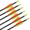 Archery Youth 24 26 28 Inch Fiberglass Archery Targeting Arrows for Youth Practise Recurvebow Compound Bow Shooting view 3