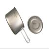 Jolmo Lander Light Titanium Pot 1950ml Camping Titanium Cookware Outdoor Ultralight Pot view 3