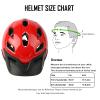 Kids Helmet, Exclusky Kids Bike Helmet Adjustable Safety Lightweight Children Bicycle Helmet for Kids Skating Cycling Scooter Boys and Girls Bicycle Helmets Ages 5-14 view 2
