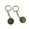1 Items Keychain Keyring Key Tags Chains Rings Jewelry Bag Charms K2FG8 Taurus Cabochon Blank Tag view 1