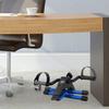 Folding Pedal Exerciser, Mini Exercise Bike Under Desk Bike Foot Pedal Exerciser, Foot Hand Cycle Portable Peddler Machine Bicycle Exerciser Arm Leg Exerciser While Sitting view 2