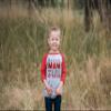 7 ate 9 Apparel Boy's Valentine's Day Toddler Vintage Baseball Shirt T-Shirt 6 Months Red and Grey view 4