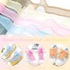 WEGOODZF Ruffle Organza Shoe Laces: 4CM Wide 39 inch Burgundy Flat Flounce Shoelaces for Sneakers view 4