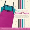 Buyless Fashion Girls Tank Tops - Sleeveless Cami Tanks Cotton Undershirts for Dance Gymnastics, Kids & Toddler Size (4 Pack) - TW14-GAST-7-8 view 4