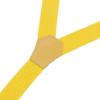 Action Ward Unisex Suspenders for Men and Women - 1" Width - Y Back with Strong Clips - One Size Fits All (Yellow) view 3