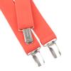 Action Ward Unisex Suspenders for Men and Women - 1" Width - Y Back with Strong Clips - One Size Fits All (Orange) view 2