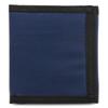 RFID Trifold Canvas Outdoor Sports Wallet for Kids - Front Pocket Wallet with Magic Sticker (Navy Blue) view 3