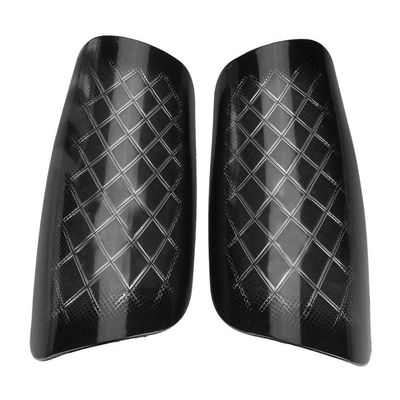 Dioche Sports Shin Guards, Shockproof Adult Soccer Ball Shin Guards Legs Protector (1 Pair) (Black)