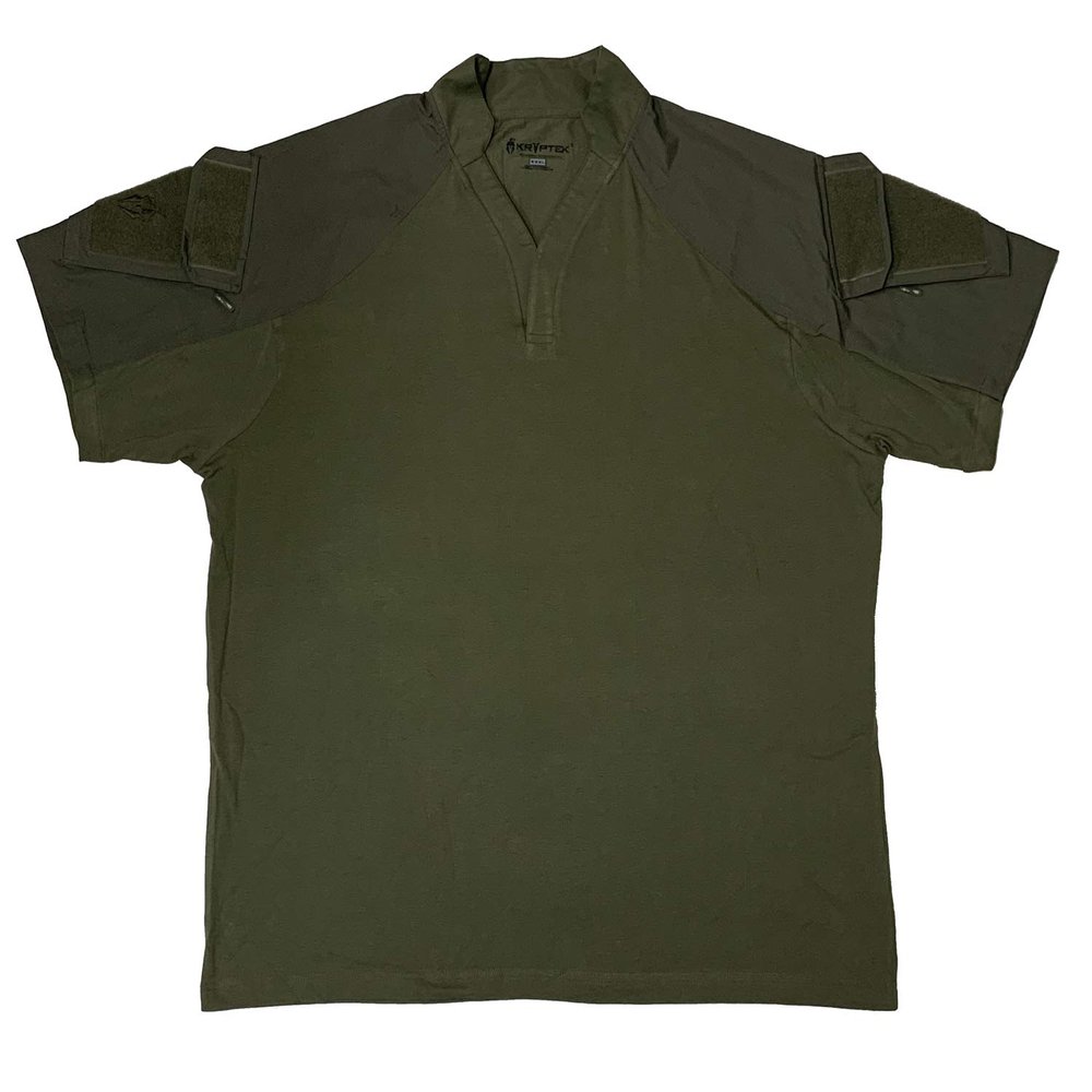 Kryptek Men's Tactical Short Sleeve Rugby Shirt