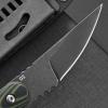 Ccanku C1390 Fixed Blade Knifes 7.3-Inch Outdoor Survival Tools D2 Blade Steel & G10 Handle with Kydex Sheaths Clip for Outdoor Activities, Camping, Bushcraft and Hunting(Black) view 4