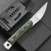 Ccanku C1390 Fixed Blade Knifes 7.3-Inch Outdoor Survival Tools D2 Blade Steel & G10 Handle with Kydex Sheaths Clip for Outdoor Activities, Camping, Bushcraft and Hunting(Silver) view 3