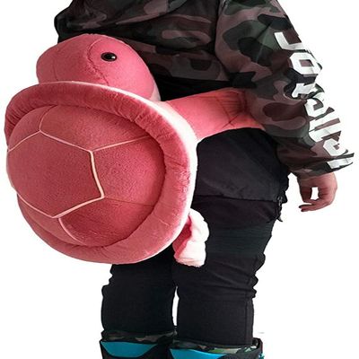 Elegeet Protective Gear for Skiing Skating Snowboarding Cute Turtle Tortoise Cushion (Red, Large)