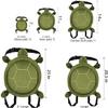 Elegeet Protective Gear for Skiing Skating Snowboarding Cute Turtle Tortoise Cushion (Red, Large) view 2