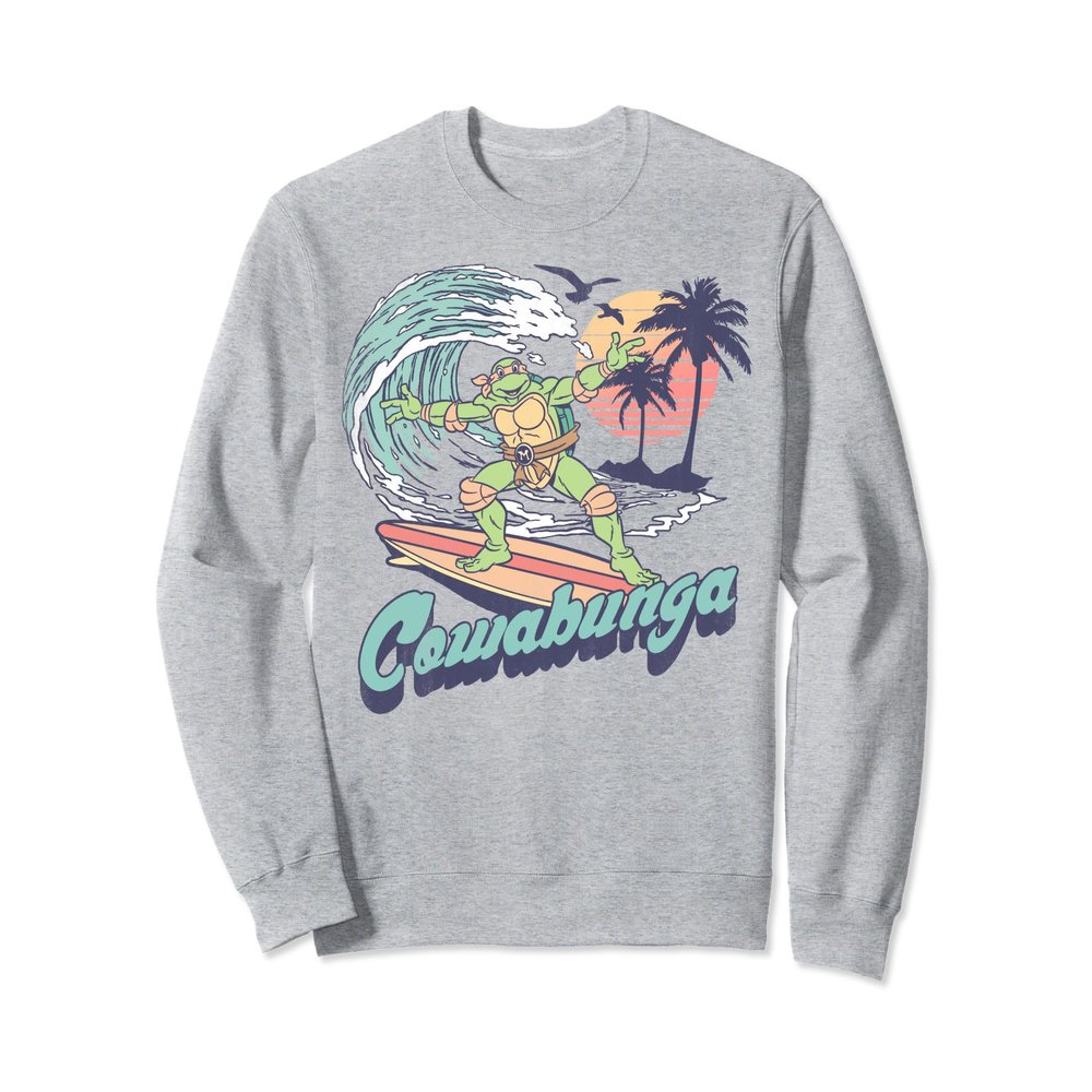 Teenage Mutant Ninja Turtles Michelangelo Surf Sweatshirt Sweatshirt