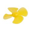 Aexit Brushless Motor Electrical equipment 4 Vanes RC Boat Airplane Propeller 1.6-inch Dia Yellow 2PCS view 4