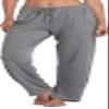 Jorlyen Flowy Workout Yoga Pants with Drawstring Women Pockets High Waist Pants Lounge Casual Leggings Running Walking Loose Fitting Daily Trousers, Grey M view 4