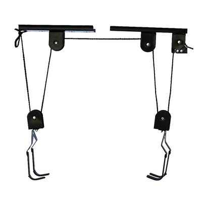 Thaisan7, Bike Bicycle Lift Ceiling Mounted Hoist Storage Garage Hanger Pulley Rack