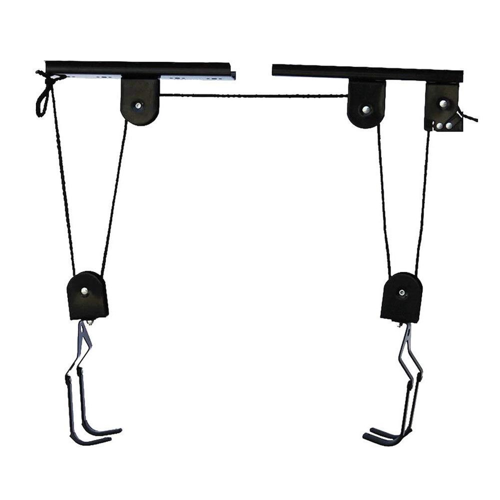 Thaisan7, Bike Bicycle Lift Ceiling Mounted Hoist Storage Garage Hanger Pulley Rack
