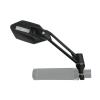 MEACHOW New Scratch Resistant Glass Lens,Handlebar Bike Mirror, Adjustable Safe Rearview Mirror, Bicycle Mirror (Silver Right Side) ME-005RS view 2