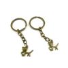 5 Items Keychain Keyring Key Tags Chains Rings Jewelry Bag Charms W6CV3 Cat Kitten view 1