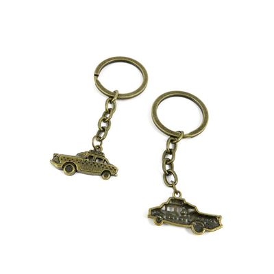 1 Items Keychain Keyring Key Tags Chains Rings Jewelry Bag Charms T1BC5 Taxi Car