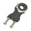 Alta Universal Track Bike Chain Tensioner Adjuster Bicycle for 3/8" Axles view 1