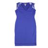 Bar III Strappy T-Shirt Dress Cobalt Glaze XS