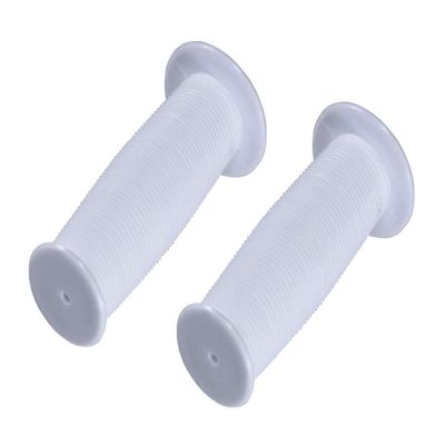 Alta 90mm Mushroom Bicycle Grips for 12"-16" Size Bicycles (White)