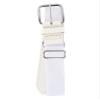MadSportsStuff Performance Baseball Softball Belt (Youth, White) view 1