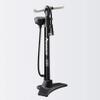Panaracer BFP-02AGEZ2-B Bicycle Air Pump, One-Touch Installation, Adjustable Air Pressure, Compatible with All Valves, Black, Aluminum view 1