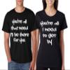 ALLNTRENDS Couple T Shirt You're All I Need to Get by Tees Cute Valentine's Gift (Womens 2XL Mens L, Black) view 1