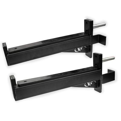 Valor Fitness Safety Bar Catch Extension Accessory Pair for BD-21 Yoke Lifing Station Rack (fits 2 X 3 Frame) - MB-Y