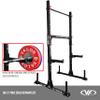 Valor Fitness Safety Bar Catch Extension Accessory Pair for BD-21 Yoke Lifing Station Rack (fits 2 X 3 Frame) - MB-Y view 2