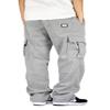 AIRNINE Men's Fleece Cargo Sweatpants Heavyweight M-5XL (Grey, 4X-Large) view 2