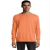 5.5 oz 100% Ringspun Cotton Garment-Dyed Long-Sleeve T-Shirt S HORIZON ORANGE view 1