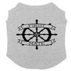 Tcombo First Mate Dog Shirt (Light Gray, 3X-Large) view 1