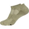 BambooMN Men's Rayon from Bamboo Fiber Sports Superior Wicking Athletic Ankle Socks - Olive Green - 2 Pairs - Size 6-10 view 1