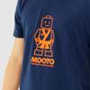 MOOTO Taekwondo Slub Mootoy T-Shirts TKD MMA Martial Arts Kick Boxing Team Shirts (1) Navy, 120 view 2