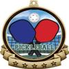 Pickleball Medals - 2.5" Gold Pickleball Medal Award Includes Red White and Blue Neck Ribbon, Great Pickleball Awards 100 Pack Prime view 2