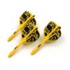CUESOUL Integrated Dart Shaft and Flights L-Dart Shaft 33mm,Yellow Skull Dart Flights view 2