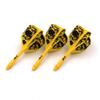 CUESOUL Integrated Dart Shaft and Flights L-Dart Shaft 33mm,Yellow Skull Dart Flights view 3