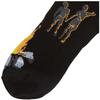 K. Bell Socks mens Animal Novelty Crew Casual Sock, Black (Tex-rex), Shoe Size 6-12 US view 2
