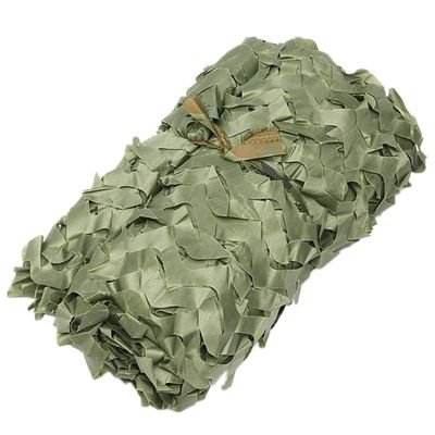 Mitef Heavy-Duty 210D Camo Netting Camouflage Net for Camping Hunting Blinds Shooting Military Decoration, Pure Green, 13.3x16.6ft/4x5m