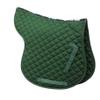 Rhinegold Cotton Quilted Numnah - Pony - Green view 1