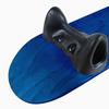 Softrucks Skateboard Indoor Practice Complete 7.75" Black Trucks, Stained Blue view 2