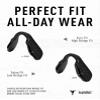 ToughAsNails 2 Pairs Replacement Rubber Kits Ear Socks and Nose Pads for Oakley Radar Path/Edge/Range/Pitch/Radar XL Sunglasses Black&Blue view 4