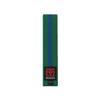 MOOTO Taekwondo Stripe Color Belt Single Warp(Width 4cm) TKD MMA Martial Arts Hapkido Karate (Green(Blue Stripe), 2. Length(180cm or 70.9 inch)) view 1